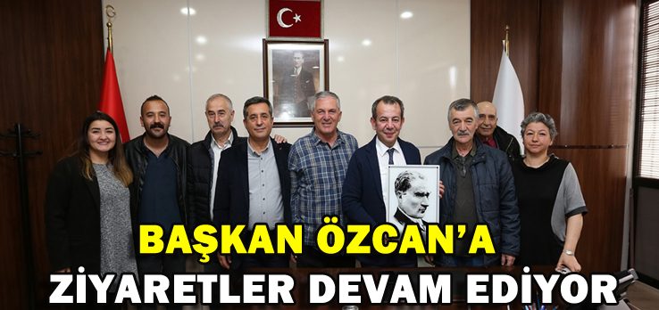 Başkan Özcan’a ziyaretler devam ediyor