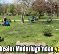 Park ve Bahçeler Müdürlüğü’nden yaza hazırlık