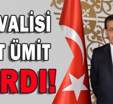 BOLU VALİSİ AHMET ÜMİT UYARDI!