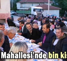 Dodurga Mahallesi’nde bin kişilik iftar