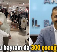 AK Parti bu bayram da 300 çocuğu güldürdü