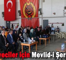 Şehit İtfaiyeciler için Mevlid-i Şerif okutuldu