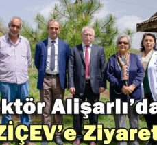 Rektör Alişarlı’dan ZİÇEV’e Ziyaret