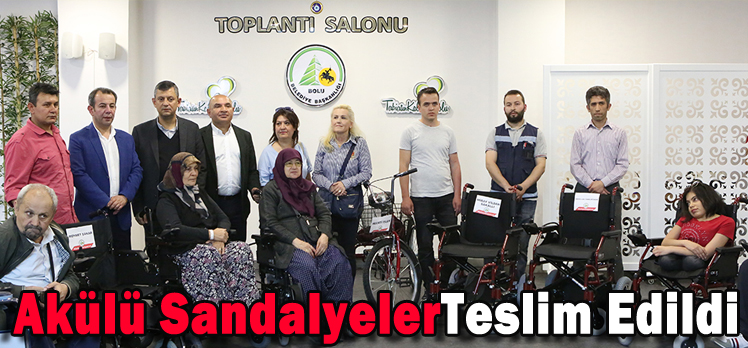 Akülü Sandalyeler Teslim Edildi