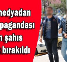 Sosyal medyadan terör propagandası yapan şahıs serbest bırakıldı