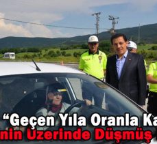 Vali Ümit: “Geçen Yıla Oranla Kazalarımız Yüzde 50’nin Üzerinde Düşmüş Durumda”