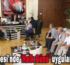 Bolu Belediyesi’nde ‘Halk Günü’ uygulaması başladı