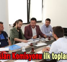 Hayvan Hakları Komisyonu ilk toplantısını yaptı