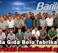 Barilla Gıda Bolu fabrikasında Trakya’daki üreticilerini ağırladı