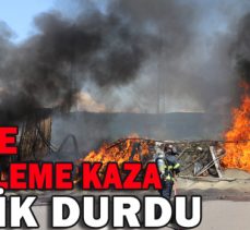 TEM’DE ZİNCİRLEME KAZA