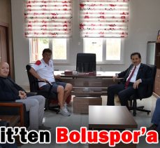 Vali Ümit’ten Boluspor’a Ziyaret