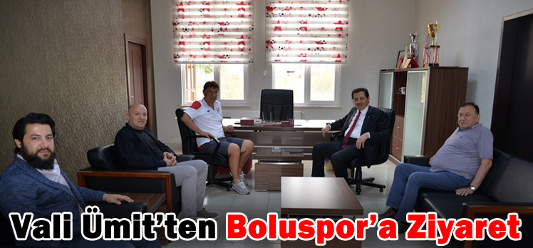 Vali Ümit’ten Boluspor’a Ziyaret