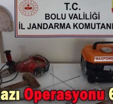 KAÇAK KAZI OPERASYONU: 6 GÖZALTI