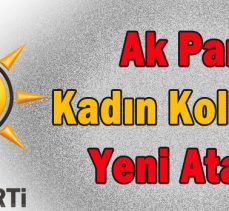 Ak Parti Kadın Kollarına Yeni Atama