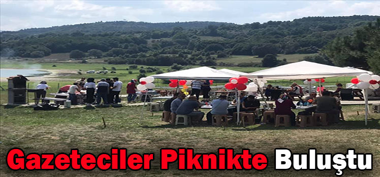 Gazeteciler Piknikte Buluştu