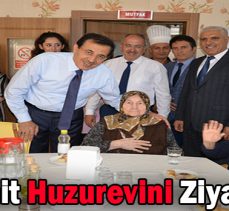 Vali Ümit Huzurevini Ziyaret Etti