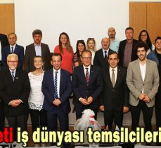 Neuss heyeti iş dünyası temsilcileriyle buluştu