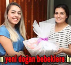 Belediye’den yeni doğan bebeklere hediye sepeti