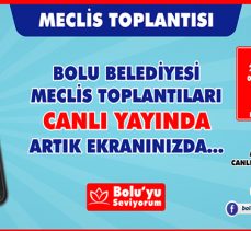 Belediye Meclis toplantıları artık canlı yayında