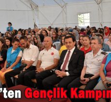 Vali Ümit’ten Gençlik Kampına Ziyaret