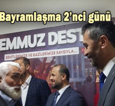 AK Parti’de Bayramlaşma 2’nci günü