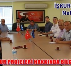 SÜRKAP, İŞKUR PROJELERİ HAKKINDA BİLGİLENDİRİLDİ