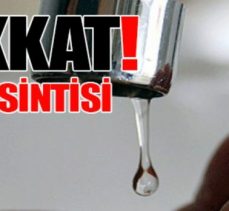 SU KESİNTİSİ