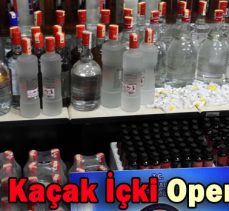 Bolu’da Kaçak İçki Operasyonu