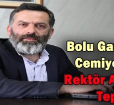 Bolu Gazeteciler  Cemiyeti’nden Rektör Alişarlı’ya  Tepki…