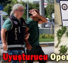 Bolu’da uyuşturucu operasyonu