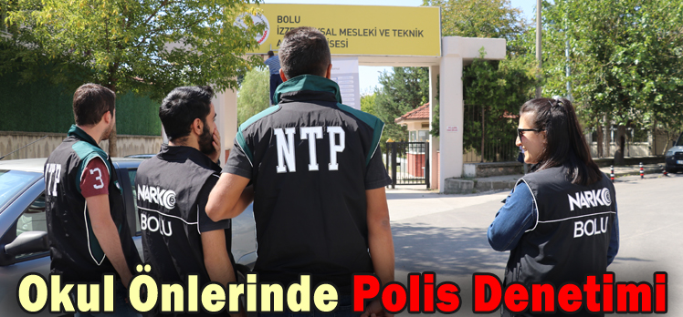 Okul Önlerinde Polis Denetimi