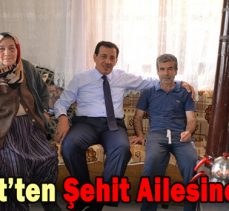 Vali Ümit’ten Şehit Ailesine Ziyaret