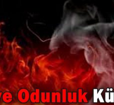 Fırın ve Odunluk Kül Oldu