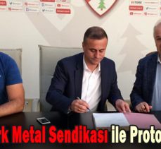 Boluspor Türk Metal Sendikası ile Protokol İmzaladı