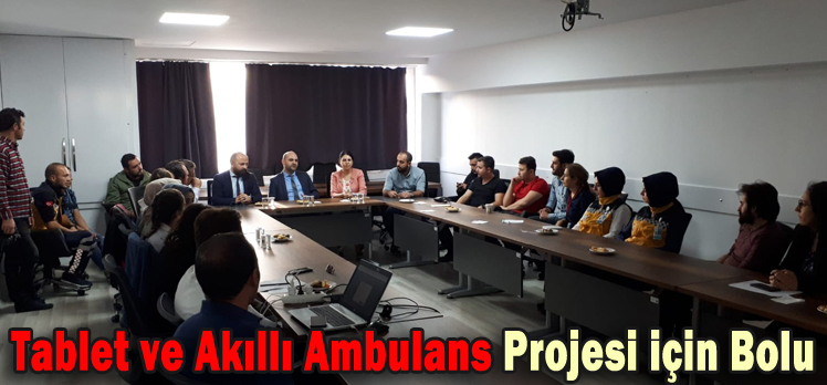 Tablet ve Akıllı Ambulans Projesi için Bolu