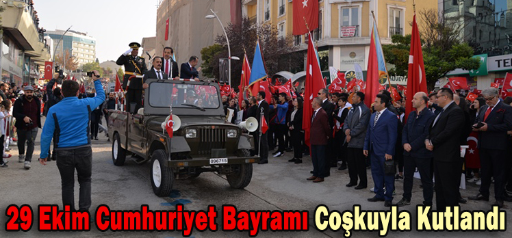 29 Ekim Cumhuriyet Bayramı Coşkuyla Kutlandı