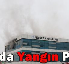 Okul’da Yangın Paniği