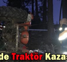 Seben’de Traktör Kazası: 1 ölü