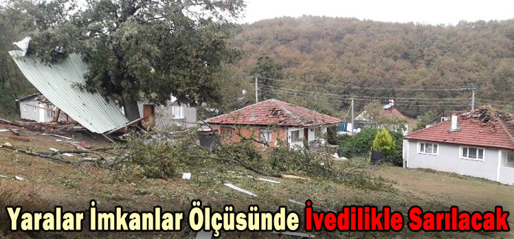 Yaralar İmkanlar Ölçüsünde İvedilikle Sarılacak