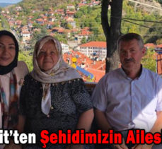 Şengül Ümit’ten Şehidimizin Ailesine Ziyaret