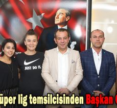 Bolu’nun tek süper lig temsilcisinden Başkan Özcan’a ziyaret