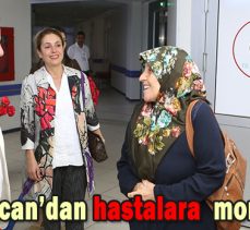 Başkan Özcan’dan hastalara  moral ziyareti