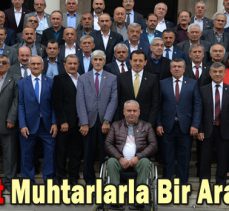 Vali Ümit Muhtarlarla Bir Araya Geldi