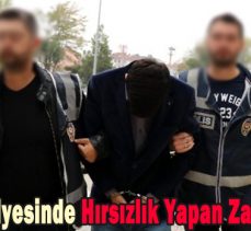 Mobilya Atölyesinde Hırsızlık Yapan Zanlı Adliye’de