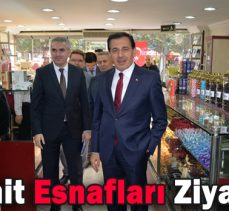 Vali Ümit Esnafları Ziyaret Etti