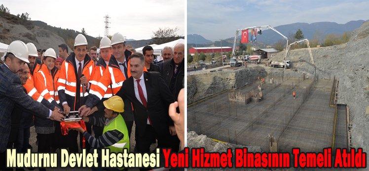 Mudurnu Devlet Hastanesi Yeni Hizmet Binasının Temeli Atıldı