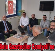 Vali Ümit’ten Bolu Gazeteciler Cemiyeti’ne İade-i Ziyaret