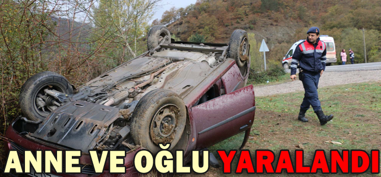 ANNE VE OĞLU YARALANDI