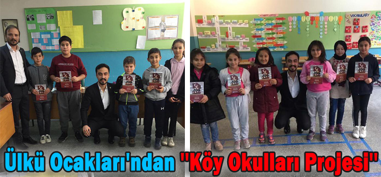 Ülkü Ocakları’ndan ”Köy Okulları Projesi”