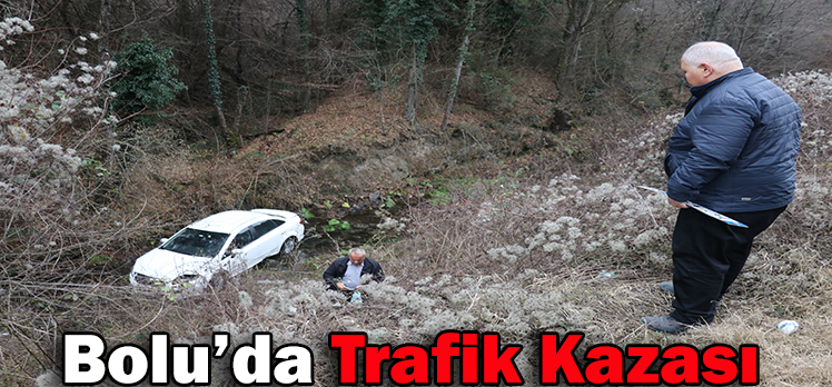 Bolu’da Trafik Kazası